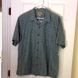 LL Bean Cotton Tropics Shirt